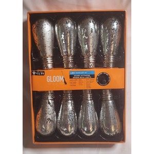 BrandNew RARE Vintage Halloween GLOOM EDISON BULBS Motion & Sound Activated VHTF